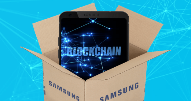 samsung blockchain shipping