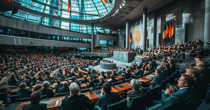 Cryptocurrency regulators AI image