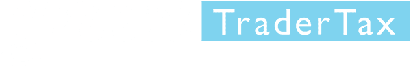 Logo with the word green in white script on a light gray background, followed by Trader Tax in white letters inside a light blue rectangle.