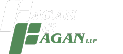 Logo for Fagan & Fagan LLP with large stylized F in green and gray, and the company name written in green text on a light gray background.